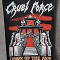 Cruel Force - Patch - CRUEL FORCE "Dawn Of The Axe" official Backpatch