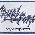 Cruel Force - Patch - CRUEL FORCE "Across The Styx" official woven Patch (white version)