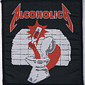 Metallica - Patch - METALLICA "Alcoholica" official woven Patch