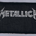 Metallica - Patch - METALLICA "Logo" official woven Patch