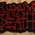 Napalm Death - Patch - Napalm Death logo patch