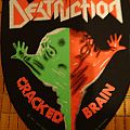 Destruction - Patch - Destruction Cracked Brain Vintage Backpatch