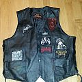 Moonblood - Battle Jacket - Black Leather Metal Armor