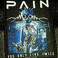 Pain - Patch - Pain - You Only Live Twice Patch