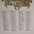 Testament - TShirt or Longsleeve - Testament practice what you preach tour shirt back 1989