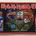 Iron Maiden - Patch - Iron Maiden ‘Legacy of the Beast tour’ rectangular patch