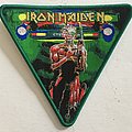 Iron Maiden - Patch - Iron Maiden ‘Somewhere on Tour’ triangular patch