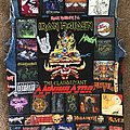 Iron Maiden - Battle Jacket - The Clairvoyant's blue battle jacket APRIL 2017