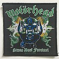Motörhead - Patch - Motörhead 'Stone Deaf Forever' woven patch