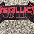 Metallica - Patch - Metallica logo rocker patch