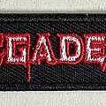 Megadeth - Patch - Megadeth logo patch