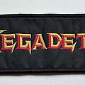 Megadeth - Patch - Megadeth strip patch