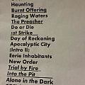 Testament - Other Collectable - Testament 2015 setlist.