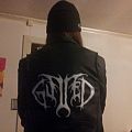 Gutted - Battle Jacket - Gutted logo on leather jacket