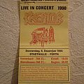 Death - Other Collectable - Death, kreator gig tiket 1990