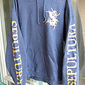 Sepultura - Hooded Top / Sweater - Sepultura "Orange Logos" hooded sweater