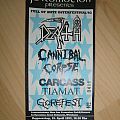 Cannibal Corpse - Other Collectable - Ticket - Full of hate easter festival