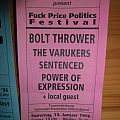 Bolt Thrower - Other Collectable - Bolt Thrower/Senteced - Ticket