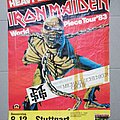 Iron Maiden - Other Collectable - Iron Maiden - Tour poster 1983