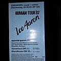 Lee Aaron - Other Collectable - Lee Aaron - Tourticket 87