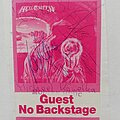 Helloween - Other Collectable - Helloween - guest card and Tourticket 20. März 87