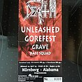 Death - Other Collectable - Death Full of hate - ticket 19.April 95