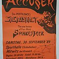 Accuser - Other Collectable - Accuser - Tourposter 89