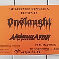 Onslaught - Other Collectable - Onslaught - Tour poster 89
