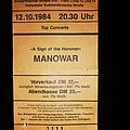 Manowar - Other Collectable - Manowar - Tour ticket 84