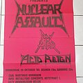 Nuclear Assault - Other Collectable - Nuclear Assault - Tour poster 89