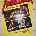 Metallica - Other Collectable - Metallica - Tour poster 86