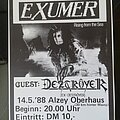 Exumer - Other Collectable - Exumer - Tourposter 88