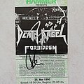 Death Angel - Other Collectable - Death Angel - Tourticket 25. Mai 90