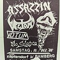 Assassin - Other Collectable - Assassin - Festivalticket 10. Dez 88