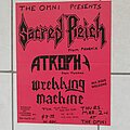 Sacred Reich - Other Collectable - Sacred reich - Tourflyer