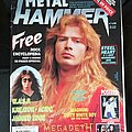 Megadeth - Other Collectable - Megadeth Metal Hammer - 8 Okt 90