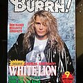 White Lion - Other Collectable - White Lion Burrn! —magazine 89