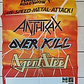 Anthrax - Other Collectable - Anthrax US Speed Metal - Tourposter 86