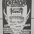 Kreator - Other Collectable - Kreator Voivod - Tour poster 87