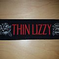 Thin Lizzy - Patch - Thin Lizzy - Black Rose Stripe Patch