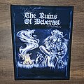 The Ruins Of Beverast - Patch - The Ruins Of Beverast - Exuvia printed back patch