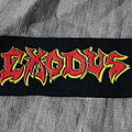 Exodus - Patch - Exodus logo - rubber patch