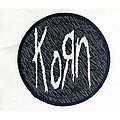 Korn - Patch - Korn, logo in circle, 1998