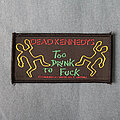 Dead Kennedys - Patch - Dead Kennedys - Too Drunk to Fuck