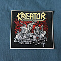 Kreator - Patch - Kreator - Pleasure To Kill, rubber