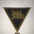 Seven Sisters - Patch - Seven Sisters triangle patch gold glitter border