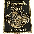 Possessed Steel - Patch - Possessed Steel Aedris patch gold glitter border