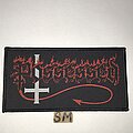 Possessed - Patch - Possessed logo patch white cross