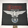 Saxon - Patch - Saxon Wheels Of Steel patch