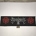 Moonspell - Patch - Moonspell old logo strip patch